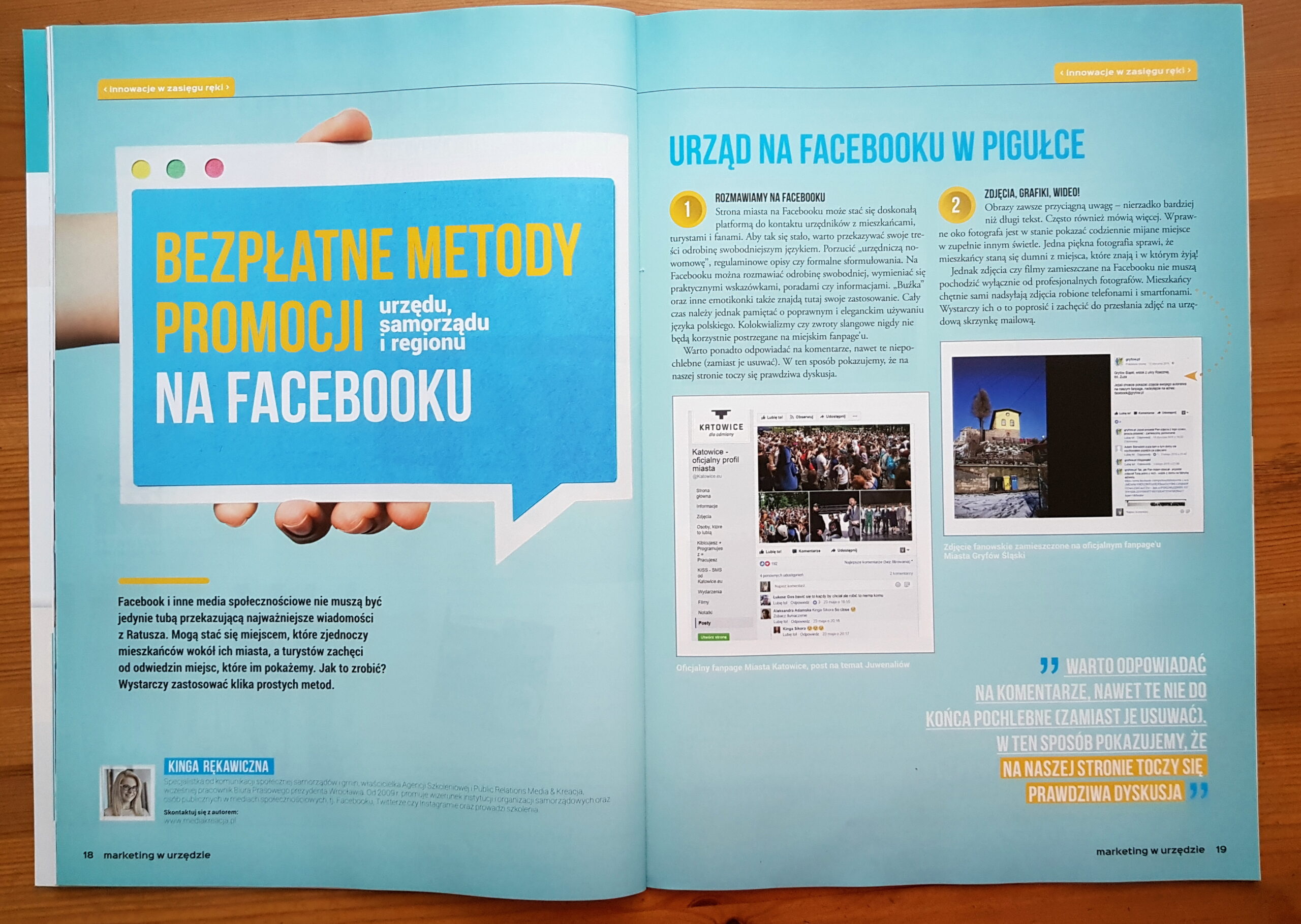 Informacje o instytucji na Facebooku [PODSTAWOWE ZASADY]